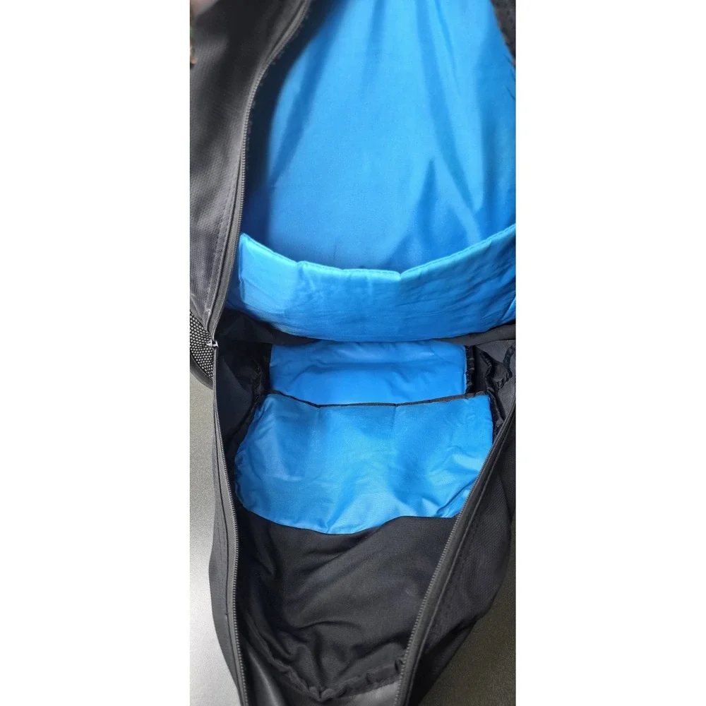 Dakine Campus 33L Backpack Black Blue Multi Pocket Zip Laptop Padding School